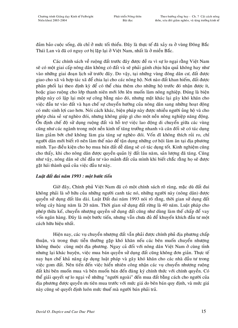 image for page Cải cách nông thôn