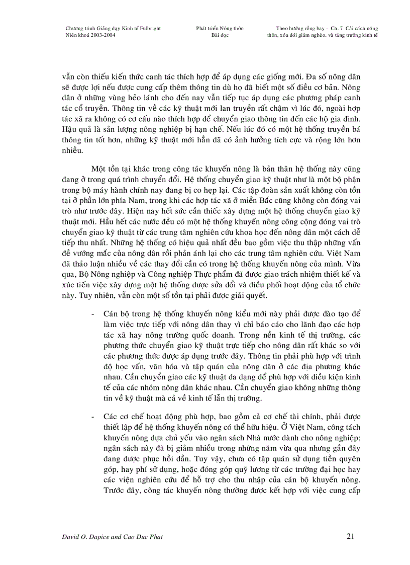 image for page Cải cách nông thôn