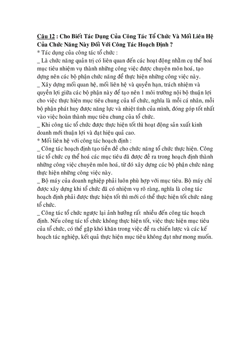 image for page Câu hỏi ôn tập môn Quản trị học