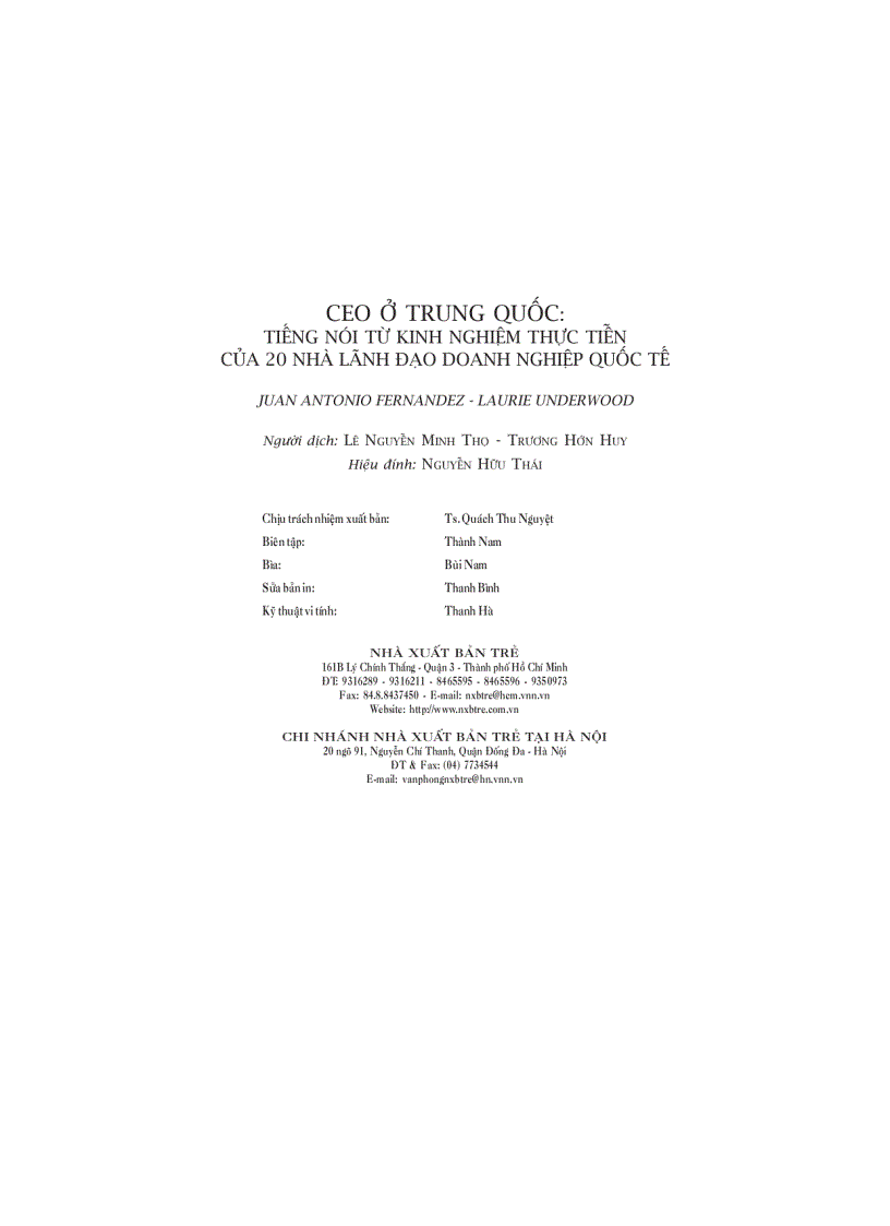 image for page CEO ở Trung Quốc Tiếng nói từ kinh nghiệm thực tiễn