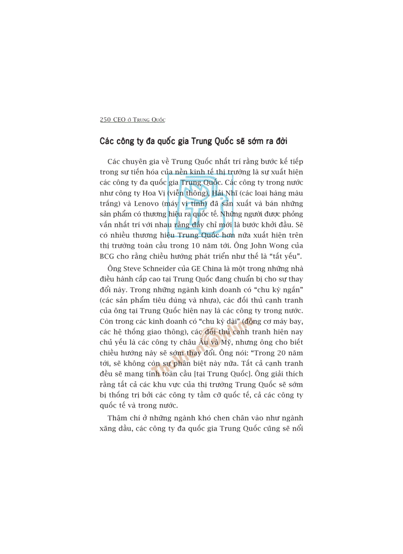 image for page CEO ở Trung Quốc Tiếng nói từ kinh nghiệm thực tiễn