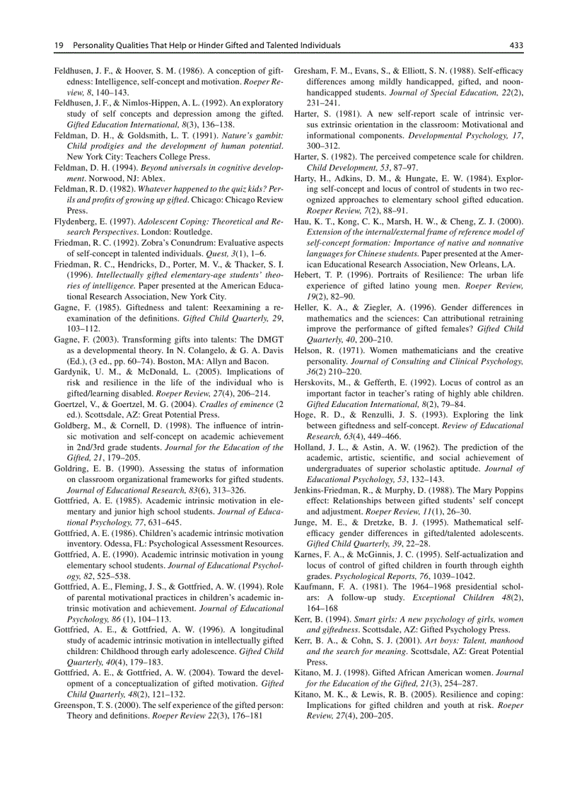 image for page International Handbook on Giftedness