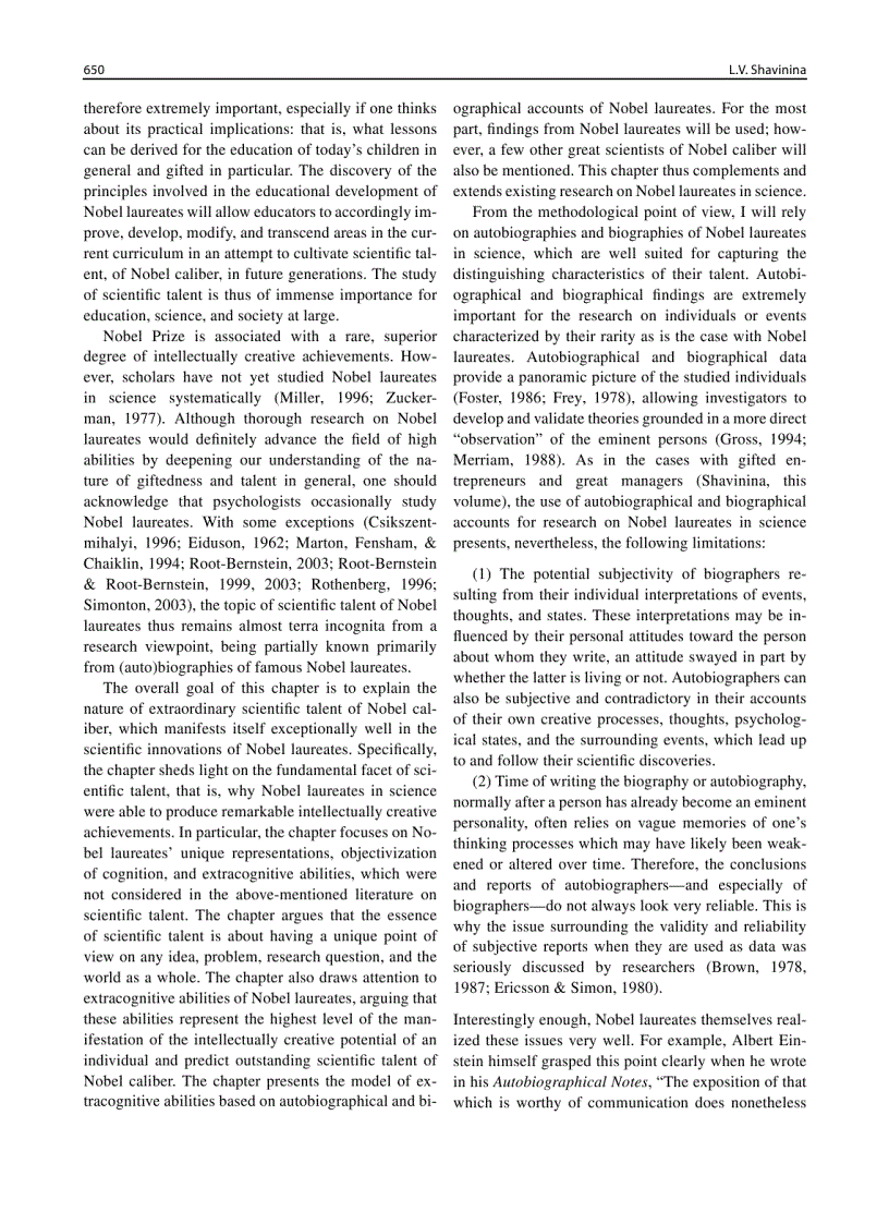 image for page International Handbook on Giftedness