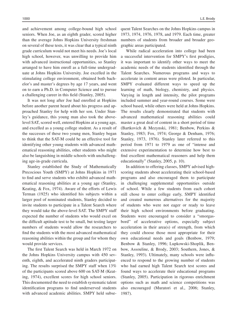 image for page International Handbook on Giftedness