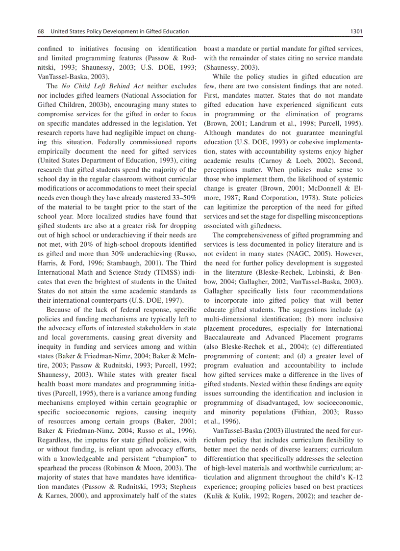 image for page International Handbook on Giftedness