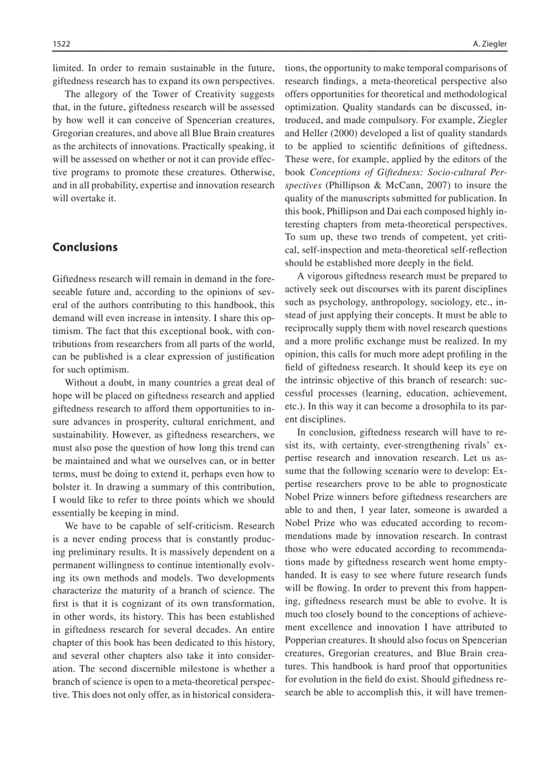 image for page International Handbook on Giftedness