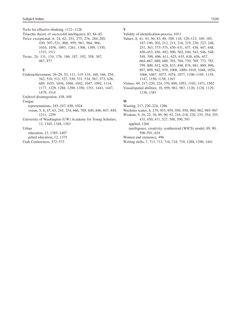 image for page International Handbook on Giftedness