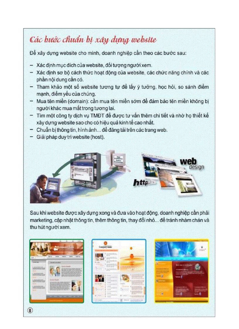 image for page Khám phá nhanh về thương mại điện tử và Website