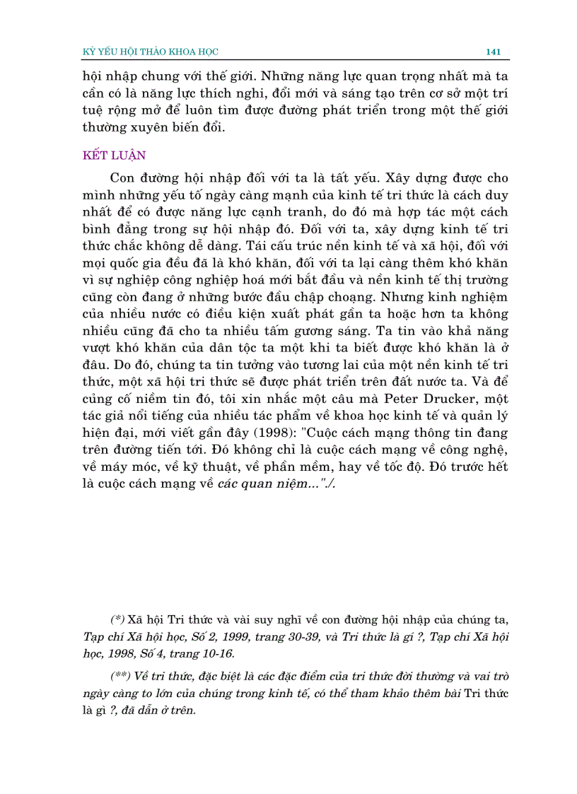 image for page Kỷ yếu hội thảo khoa học Kinh tế tri thức