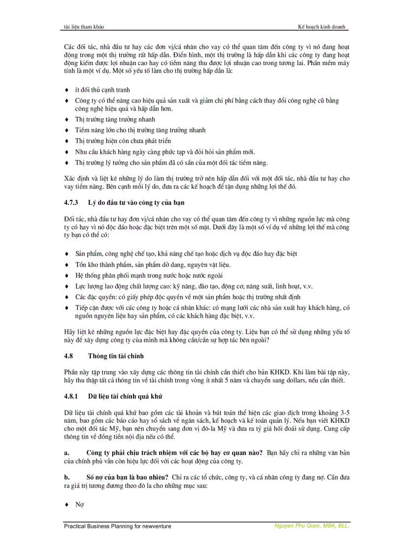 image for page Lập kế hoạch khởi sự kinh doanh