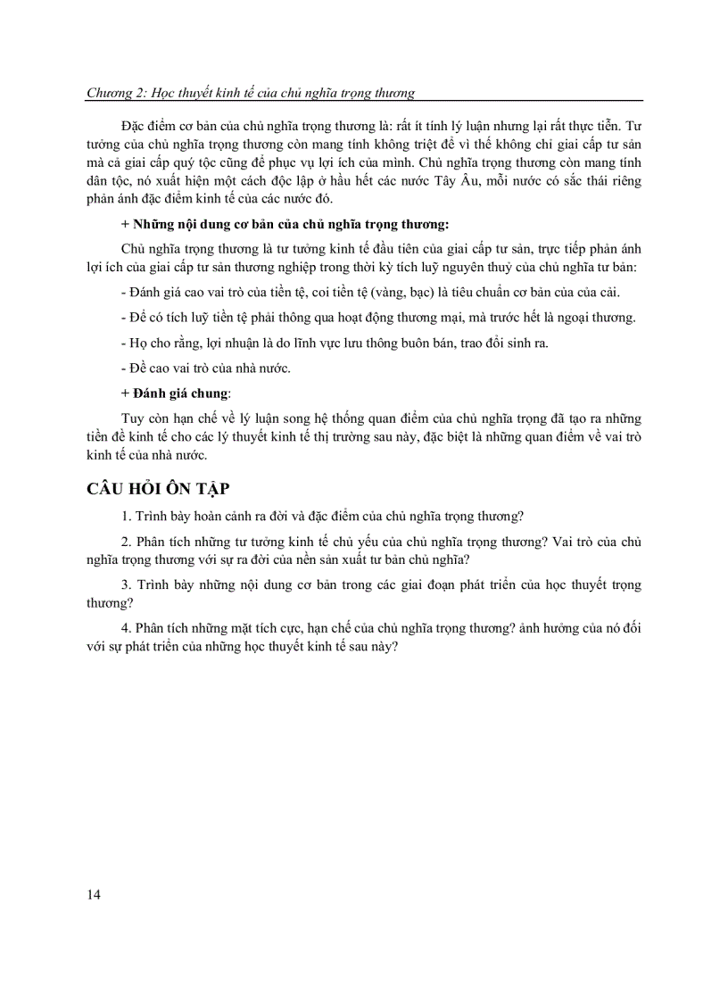 image for page Lịch sử các học thuyết kinh tế