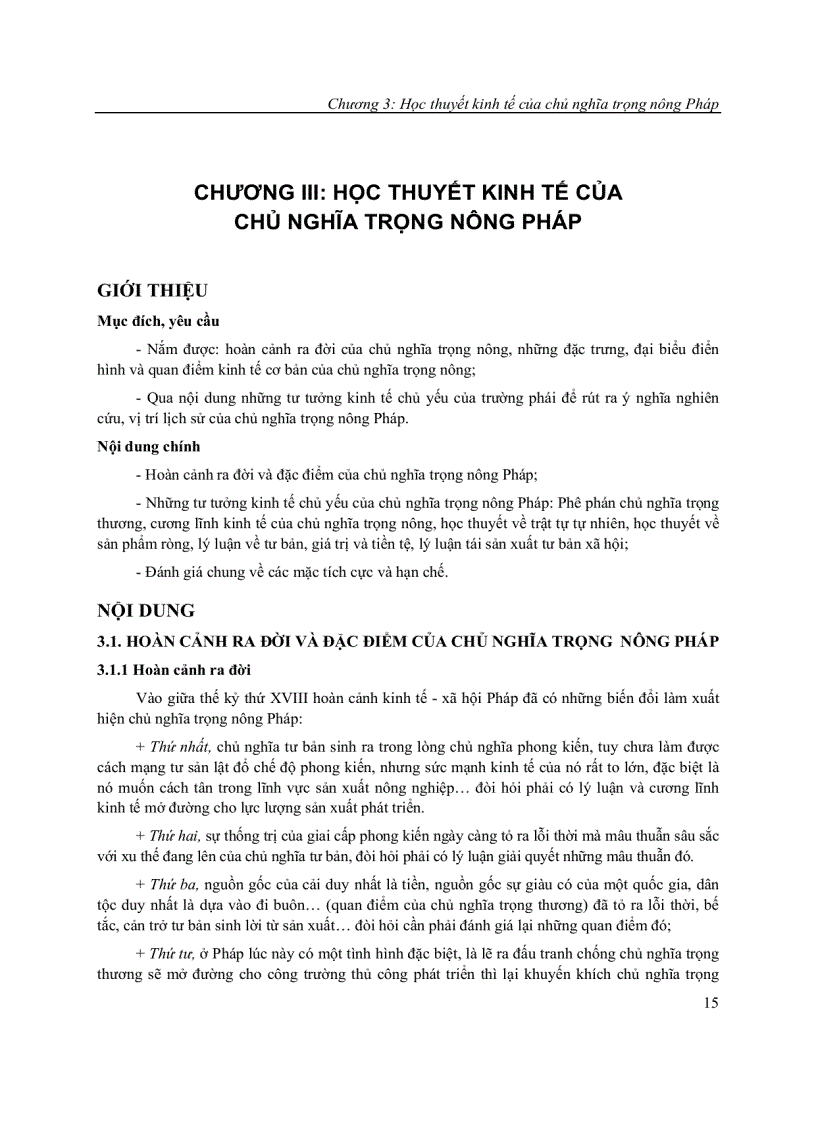 image for page Lịch sử các học thuyết kinh tế