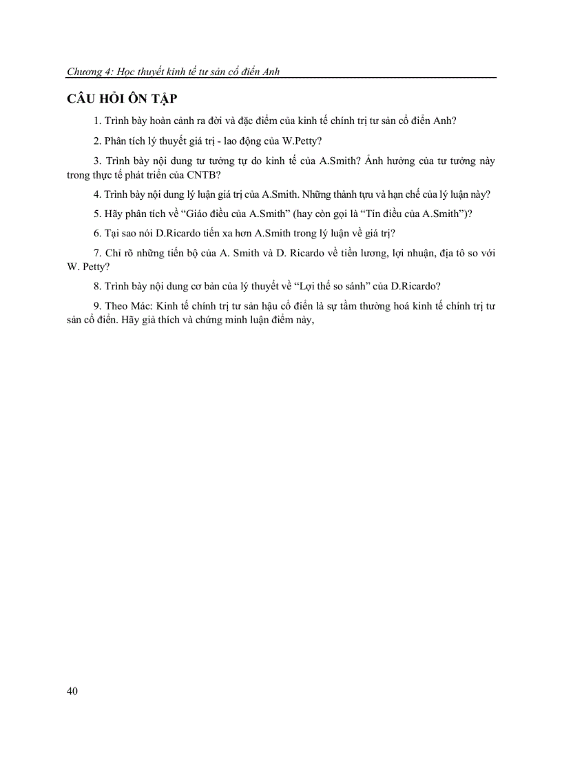 image for page Lịch sử các học thuyết kinh tế