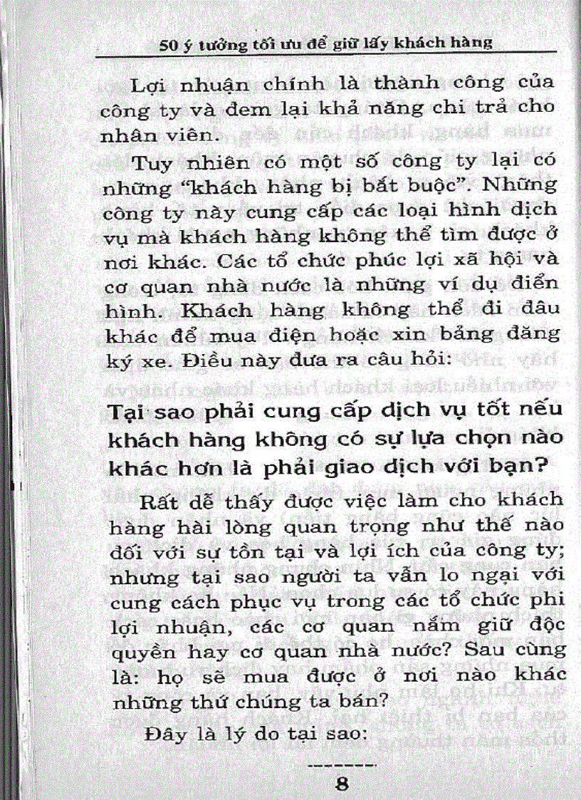 image for page Nhà doanh nghiệp cần biết 50 Ý tưởng tối ưu để giữ lấy khách hàng