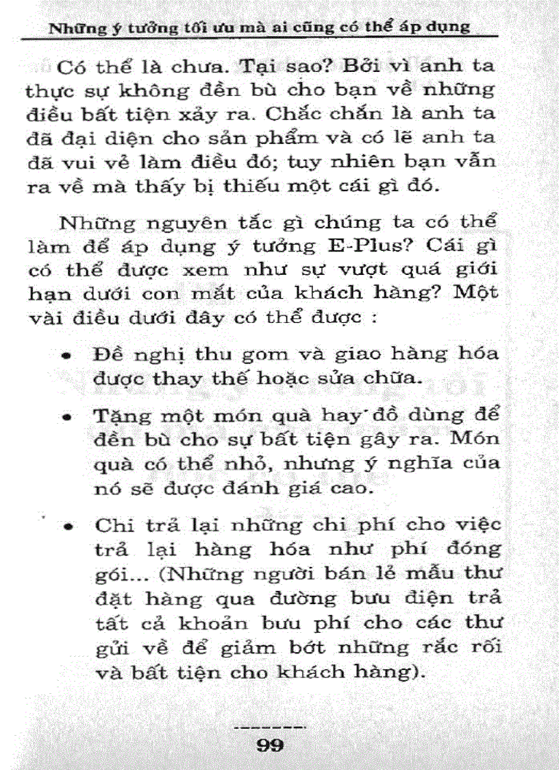 image for page Nhà doanh nghiệp cần biết 50 Ý tưởng tối ưu để giữ lấy khách hàng