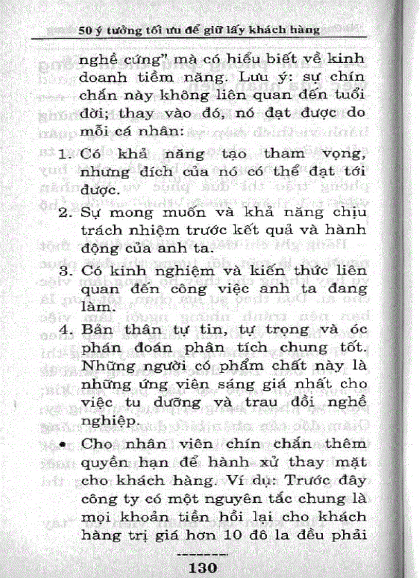 image for page Nhà doanh nghiệp cần biết 50 Ý tưởng tối ưu để giữ lấy khách hàng