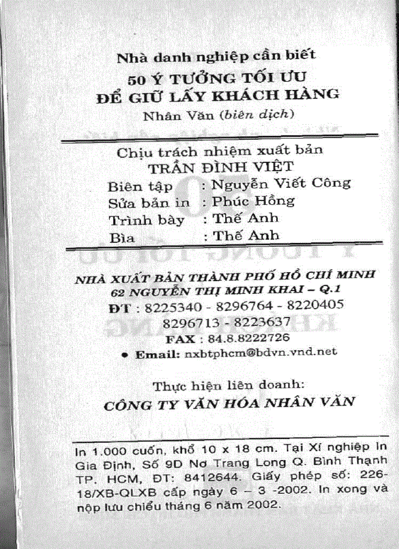 image for page Nhà doanh nghiệp cần biết 50 Ý tưởng tối ưu để giữ lấy khách hàng