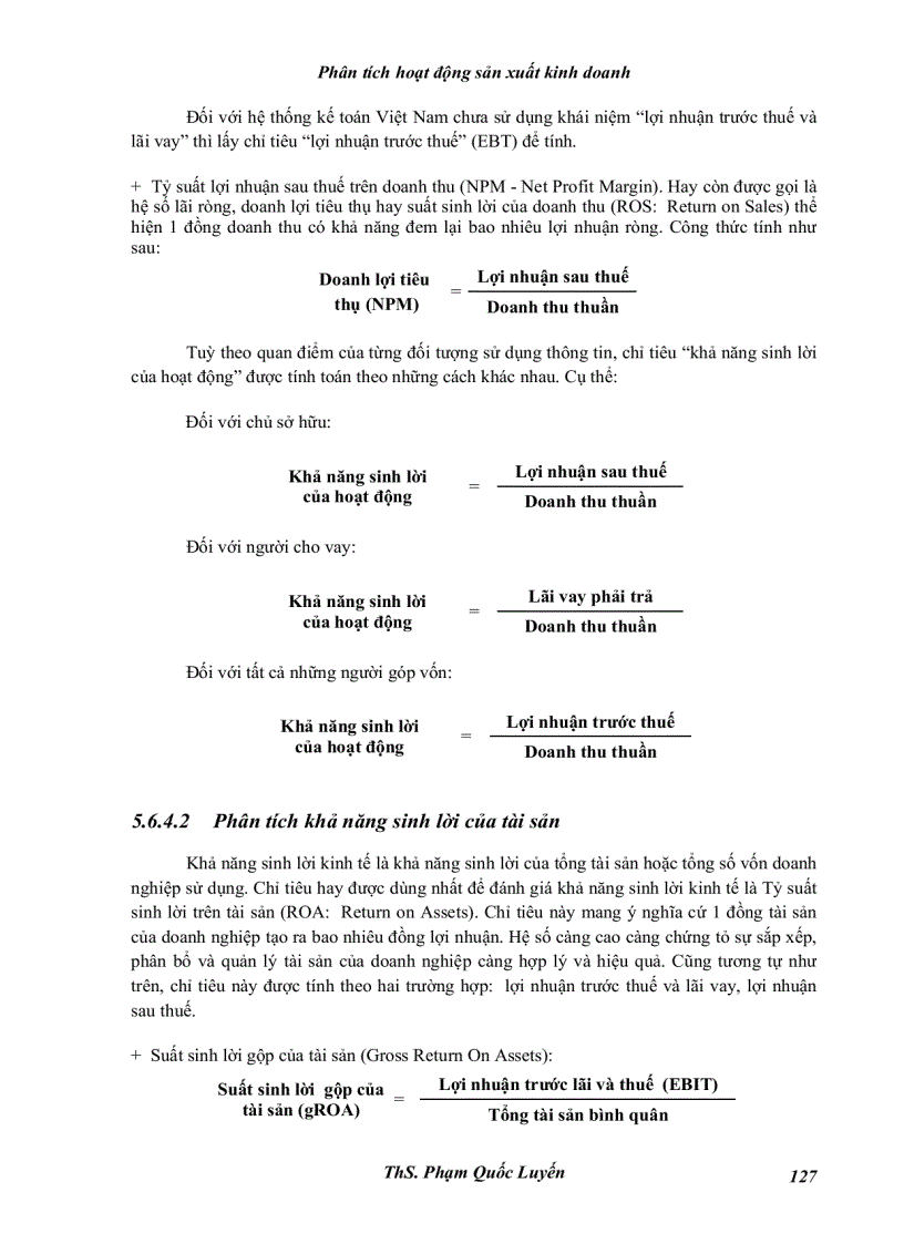 image for page Phân tích hoạt động sản xuất kinh doanh