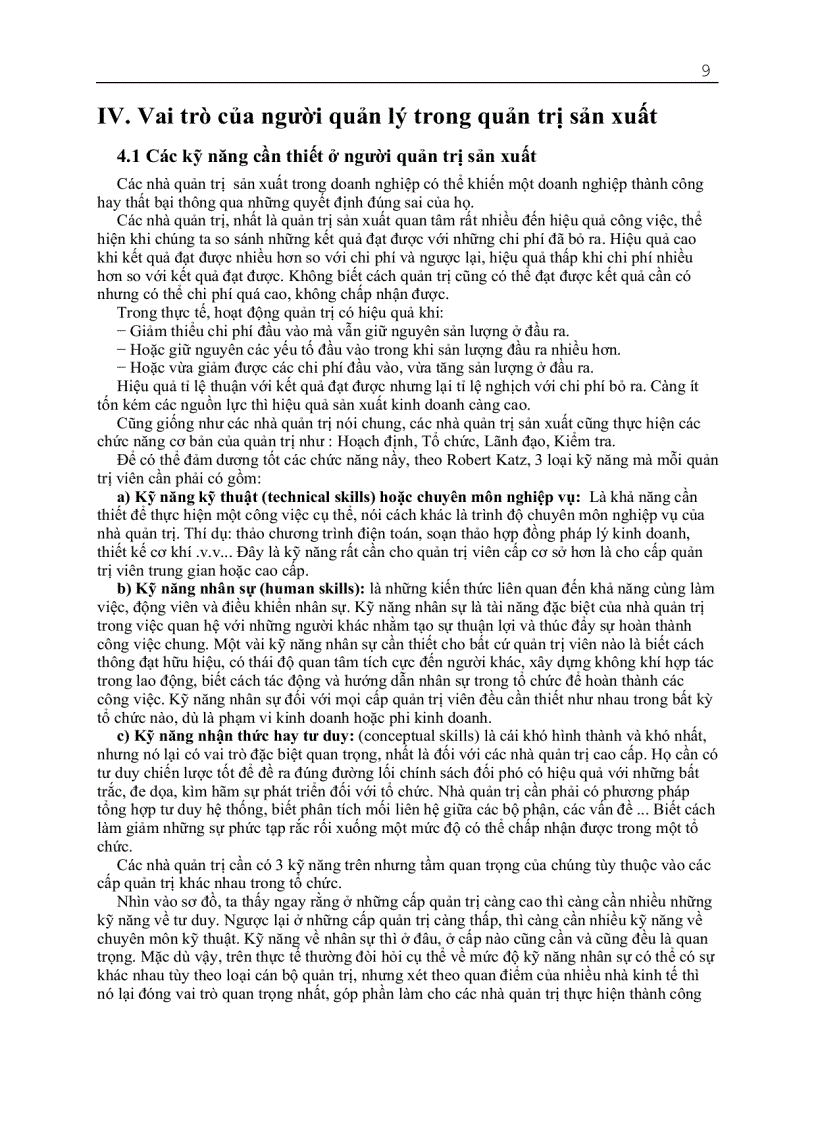 image for page Quản trị sản xuất đại cương