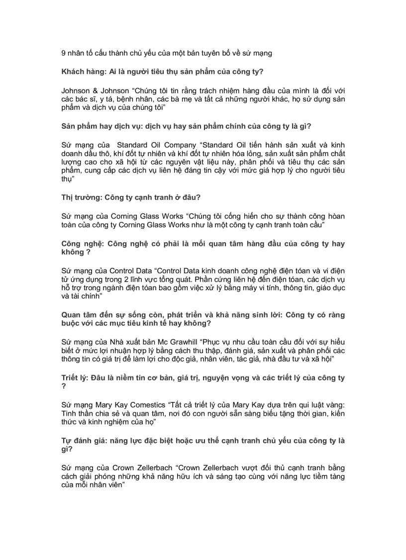 image for page Tầm nhìn sứ mạng thương hiệu