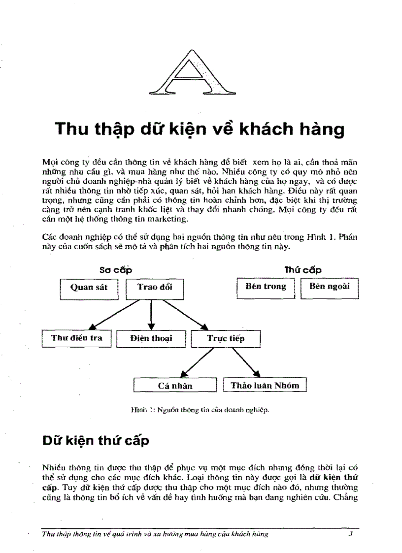 image for page Thu thập thông tin về quá trình và xu hướng mua hàng của khách hàng