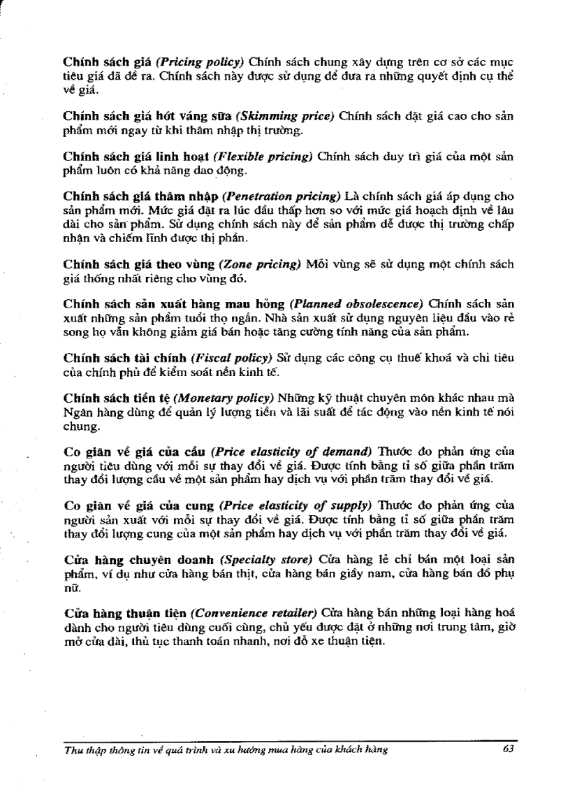 image for page Thu thập thông tin về quá trình và xu hướng mua hàng của khách hàng