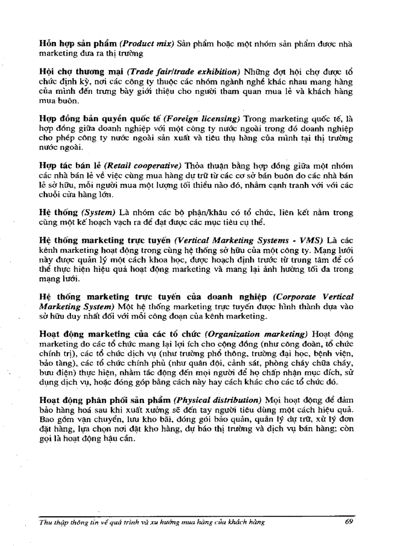 image for page Thu thập thông tin về quá trình và xu hướng mua hàng của khách hàng