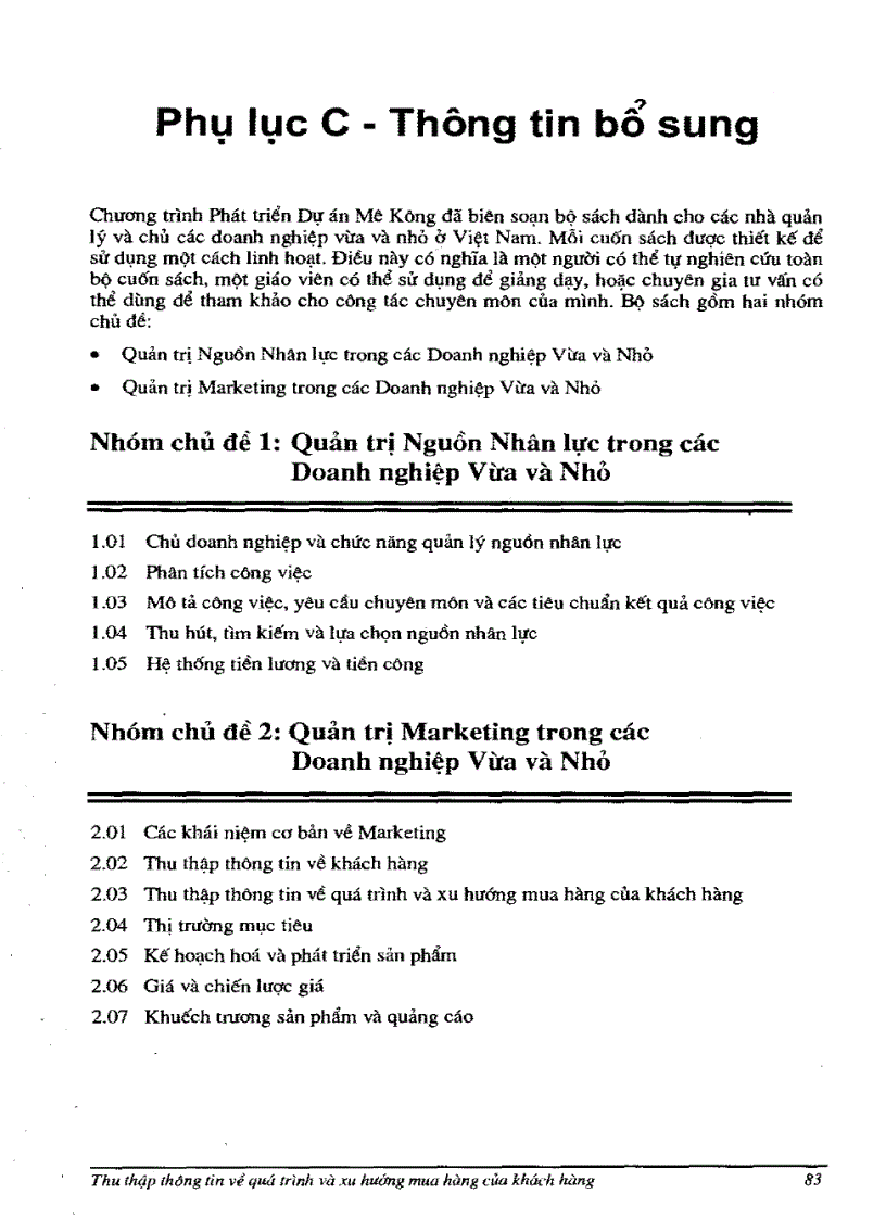 image for page Thu thập thông tin về quá trình và xu hướng mua hàng của khách hàng