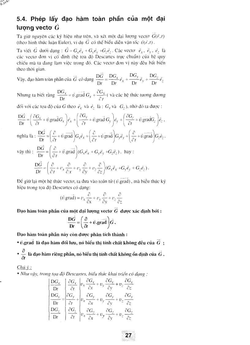 image for page Cơ Học Chất Lỏng