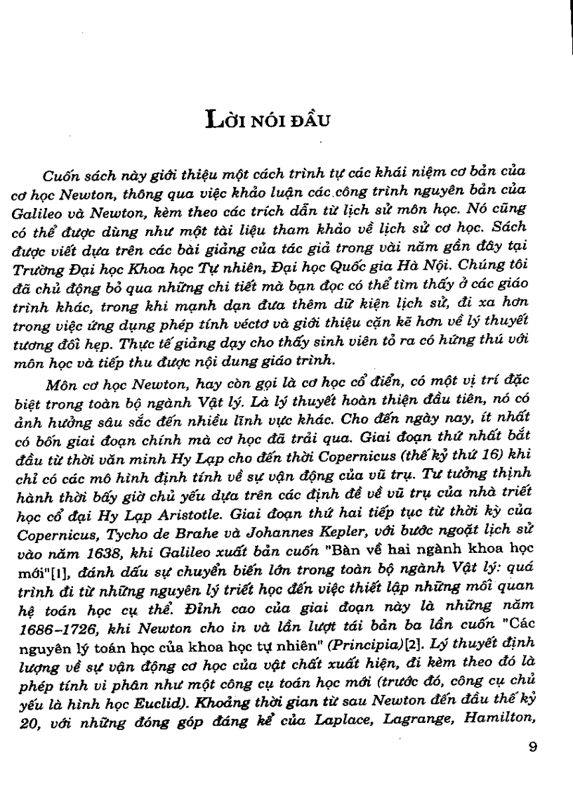 image for page Cơ học đại cương từ Aristotle đến Newton