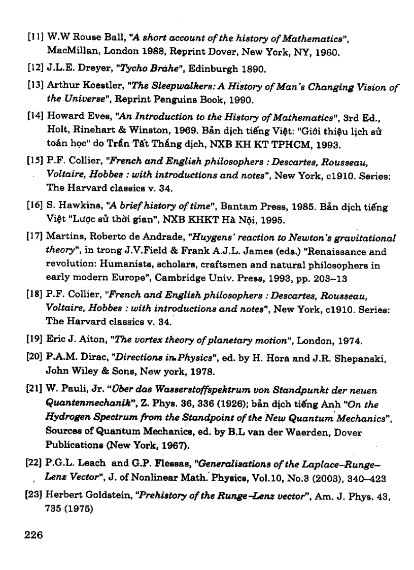 image for page Cơ học đại cương từ Aristotle đến Newton