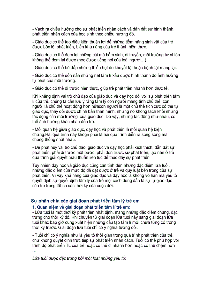 image for page Tâm lý học lứa tuổi và tâm lý học sư phạm