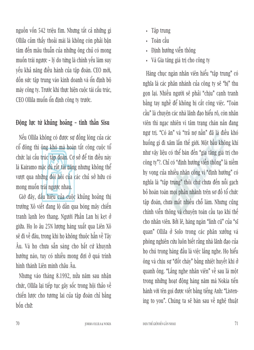 image for page Jorma Ollila và Nokia Đưa thế giới đến gần nhau