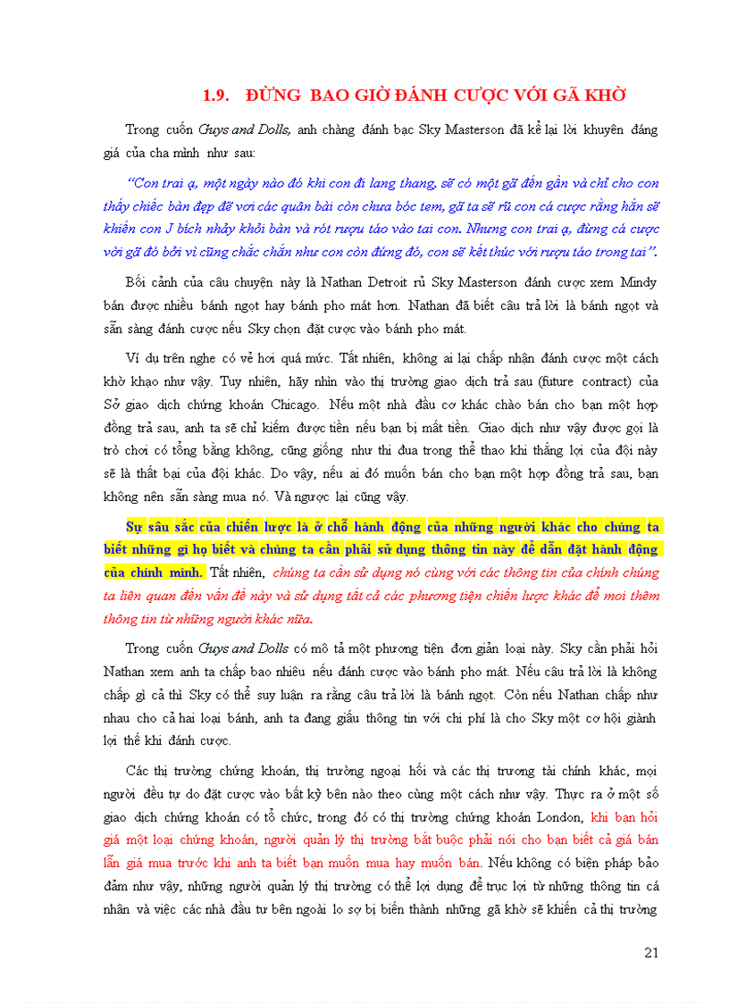 image for page Tư Duy Chiến Lược Lý Thuyết Trò Chơi Thực Hành