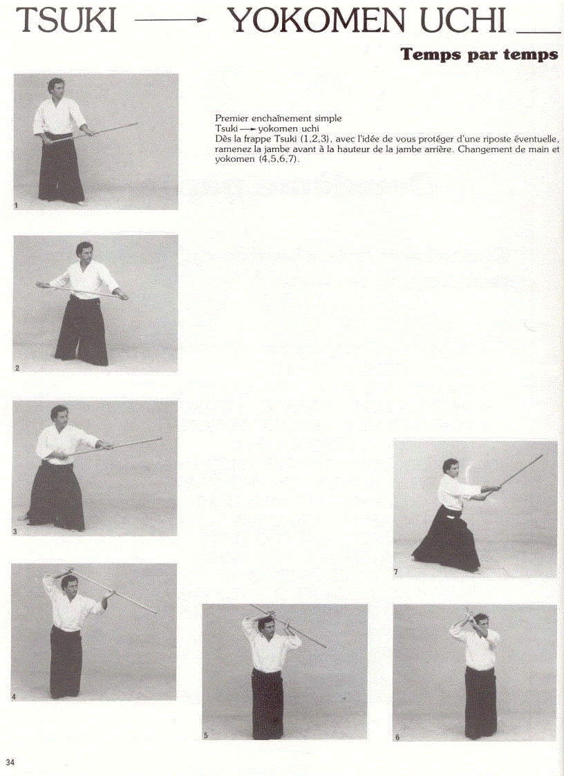 image for page Christian Tissier Aikijo Techniques de baton