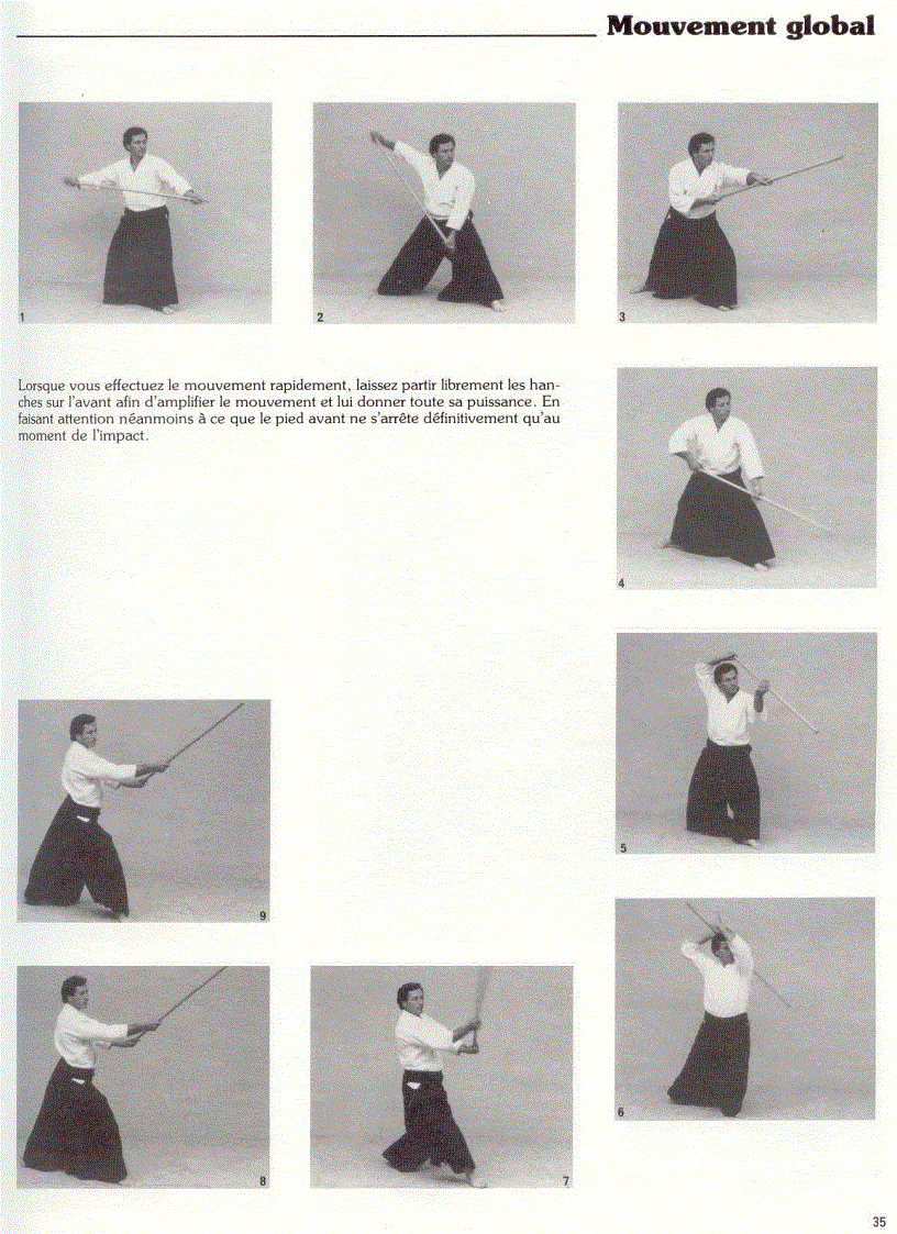 image for page Christian Tissier Aikijo Techniques de baton