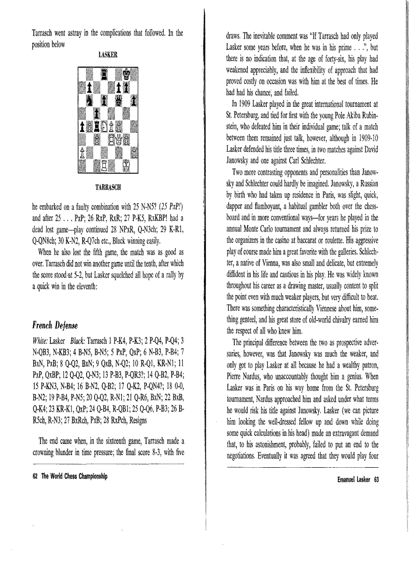 image for page From Morphy to Fischer a History of the World Chess Championship