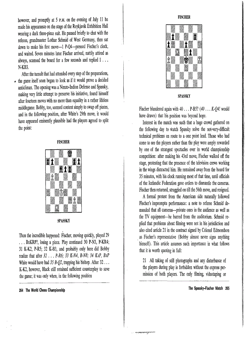 image for page From Morphy to Fischer a History of the World Chess Championship
