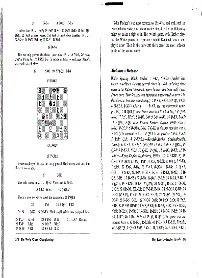 image for page From Morphy to Fischer a History of the World Chess Championship