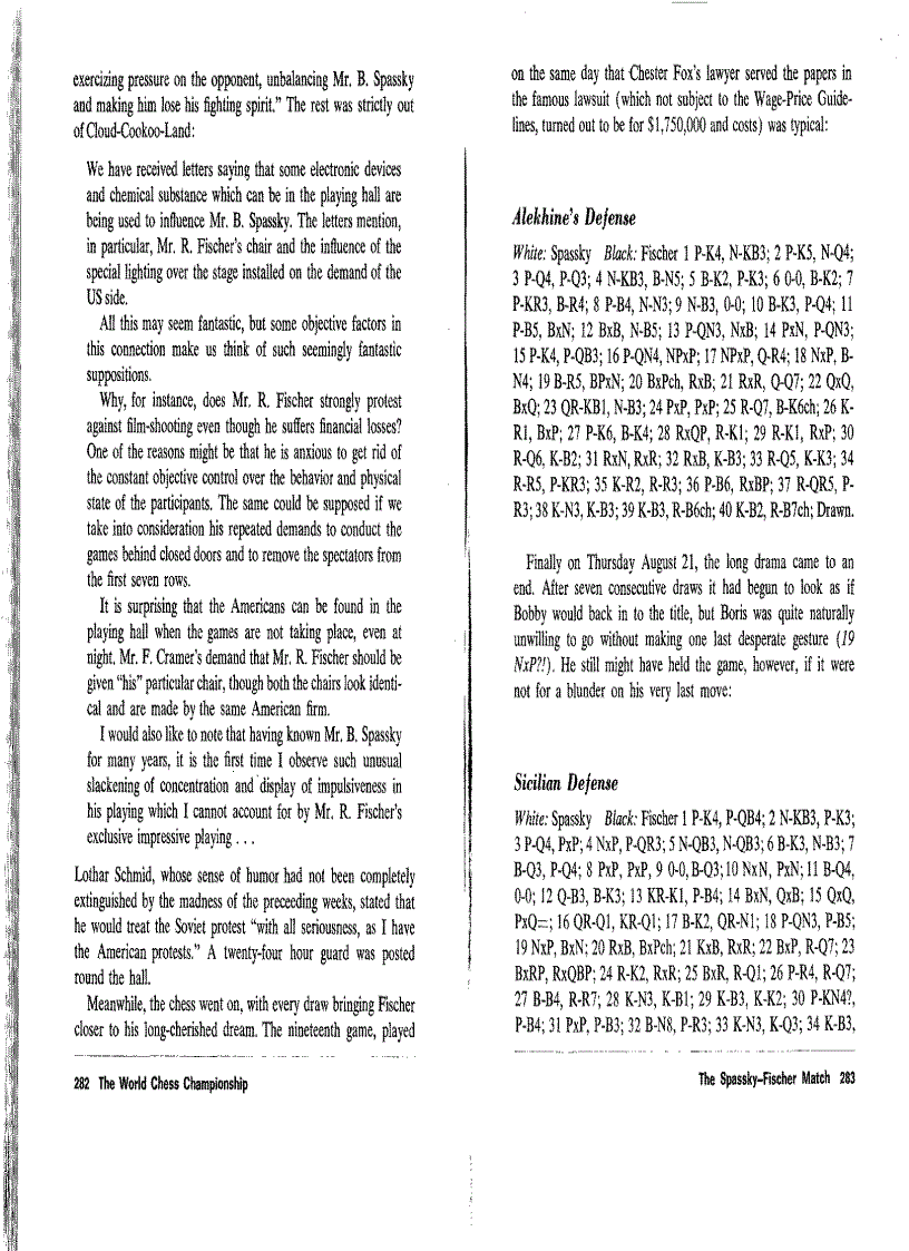 image for page From Morphy to Fischer a History of the World Chess Championship