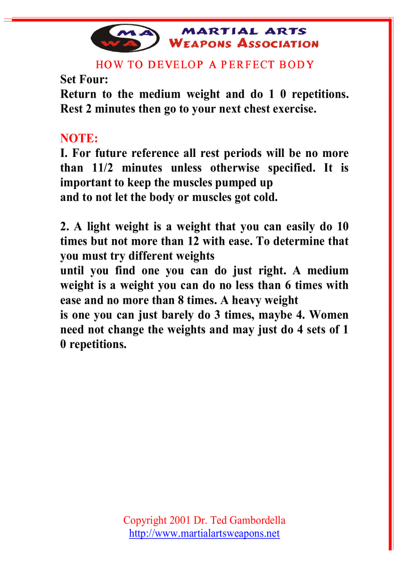 image for page How To Develope A Perfect Body