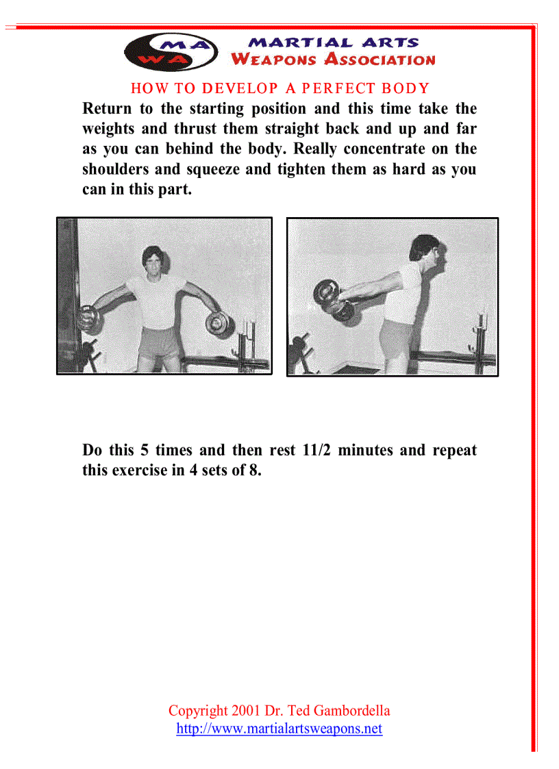 image for page How To Develope A Perfect Body