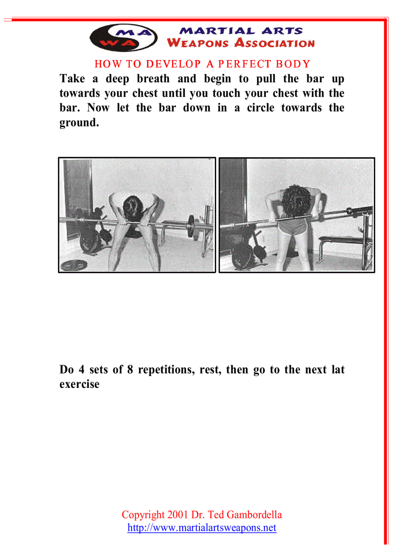 image for page How To Develope A Perfect Body