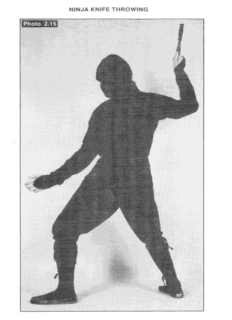 image for page Kỹ thuật phi dao của ninja