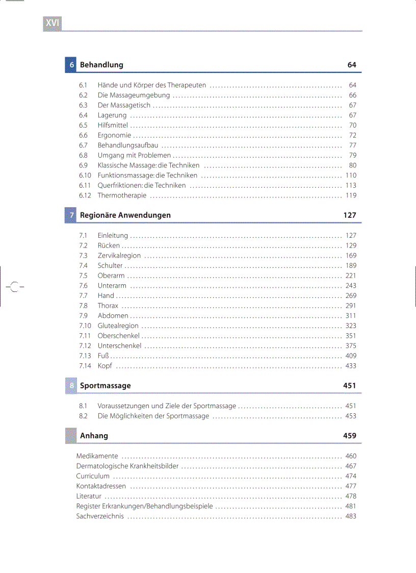 image for page Massage Klassische Massage Querfriktionen Funktionsmassage