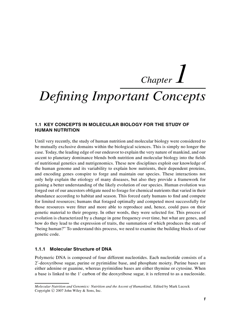 image for page Molecular Nutritision