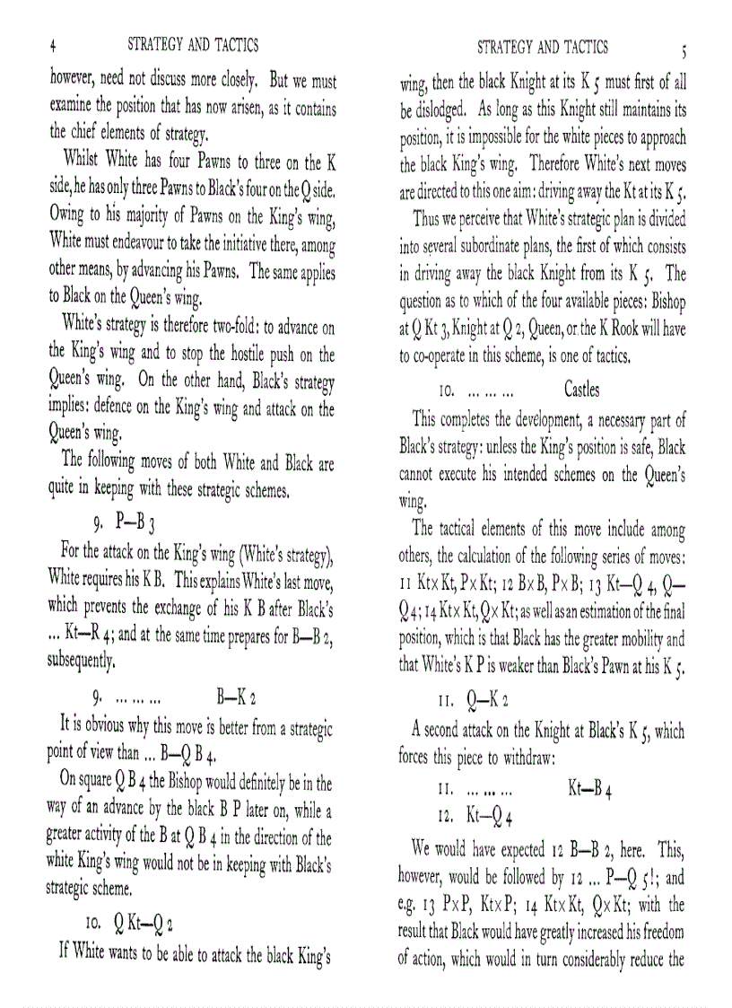 image for page Strategy and tactics in chess