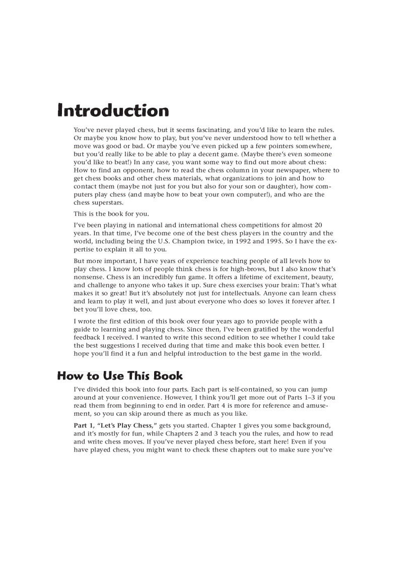 image for page The Complete Idiot s Guide to Chess 2nd Edition