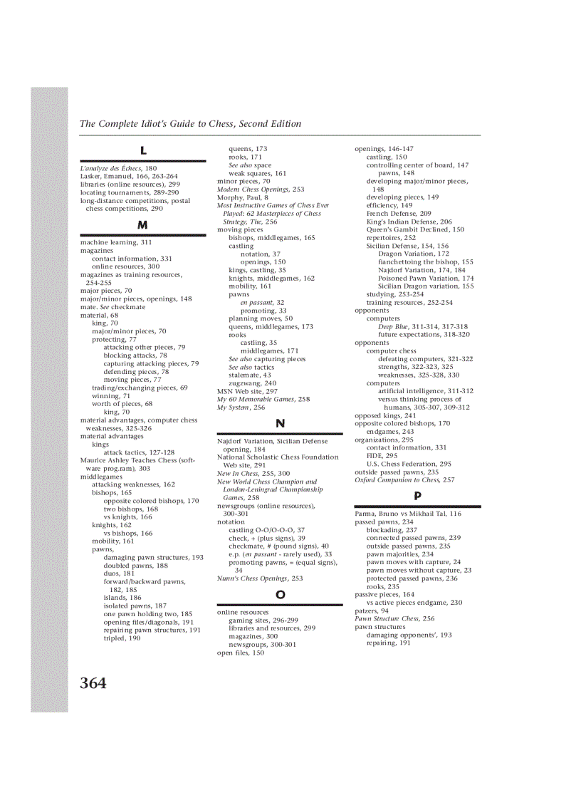 image for page The Complete Idiot s Guide to Chess 2nd Edition