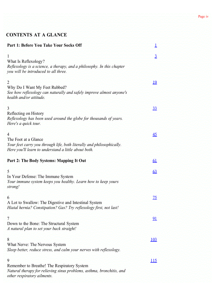 image for page The Complete Idiots Guide To Reflexology